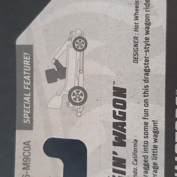 Hot Wheels Draggin' Wagon Red 2023 Experimotors Collection - Picture 11 of 14